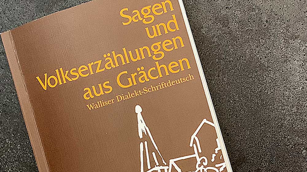 Sagenbuch aus Grächen von Reinhard Walter